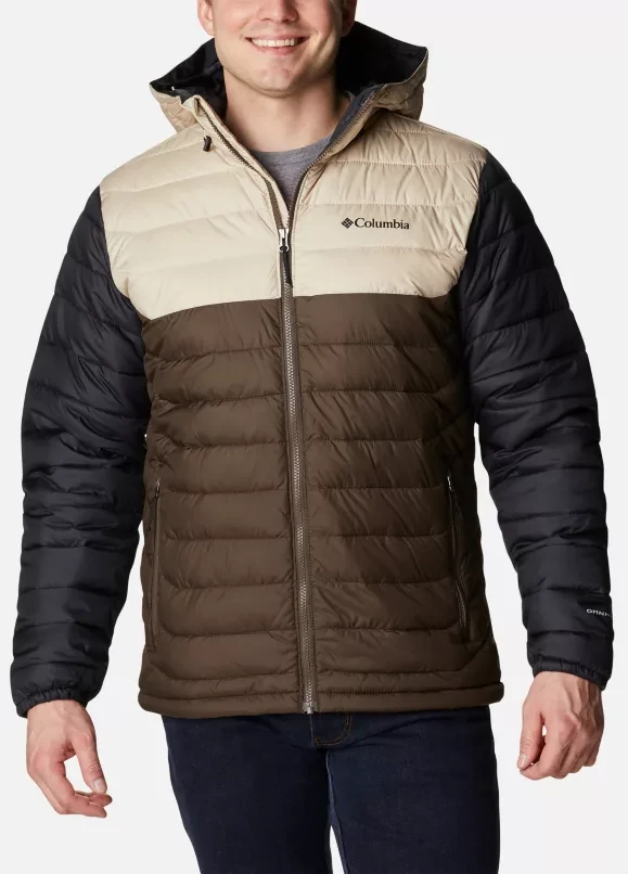 Unlock Wilderness' choice in the Columbia Vs Arc'teryx comparison, the Men's Powder lite Hooded Insulated Jacket by Columbia