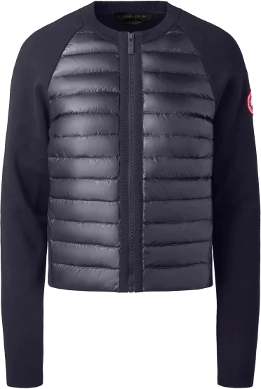 Unlock Wilderness' choice in the Canada Goose Vs Moncler comparison, the HyBridge Knit Jacket by Canada Goose